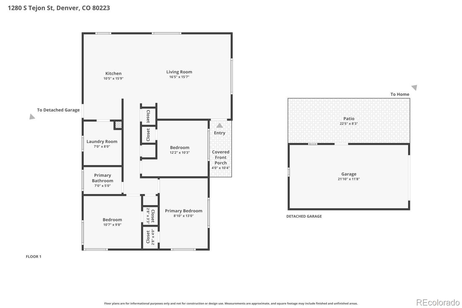 MLS Image #21 for 1280 s tejon street,denver, Colorado