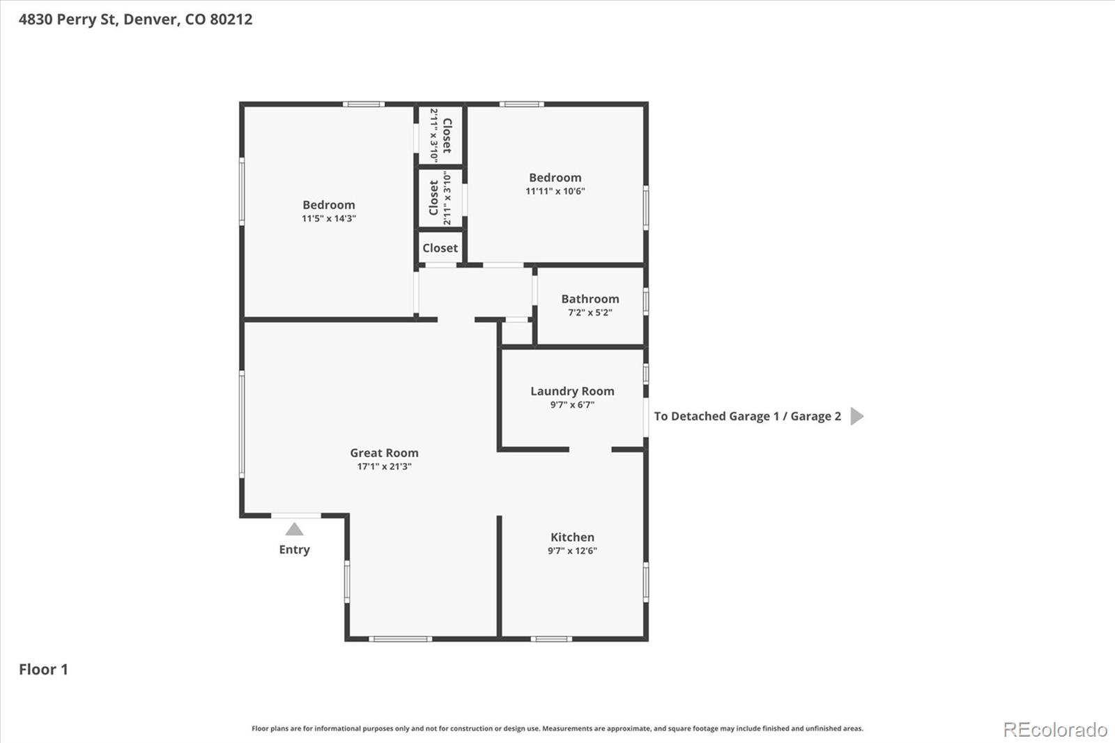 MLS Image #28 for 4830  perry street,denver, Colorado