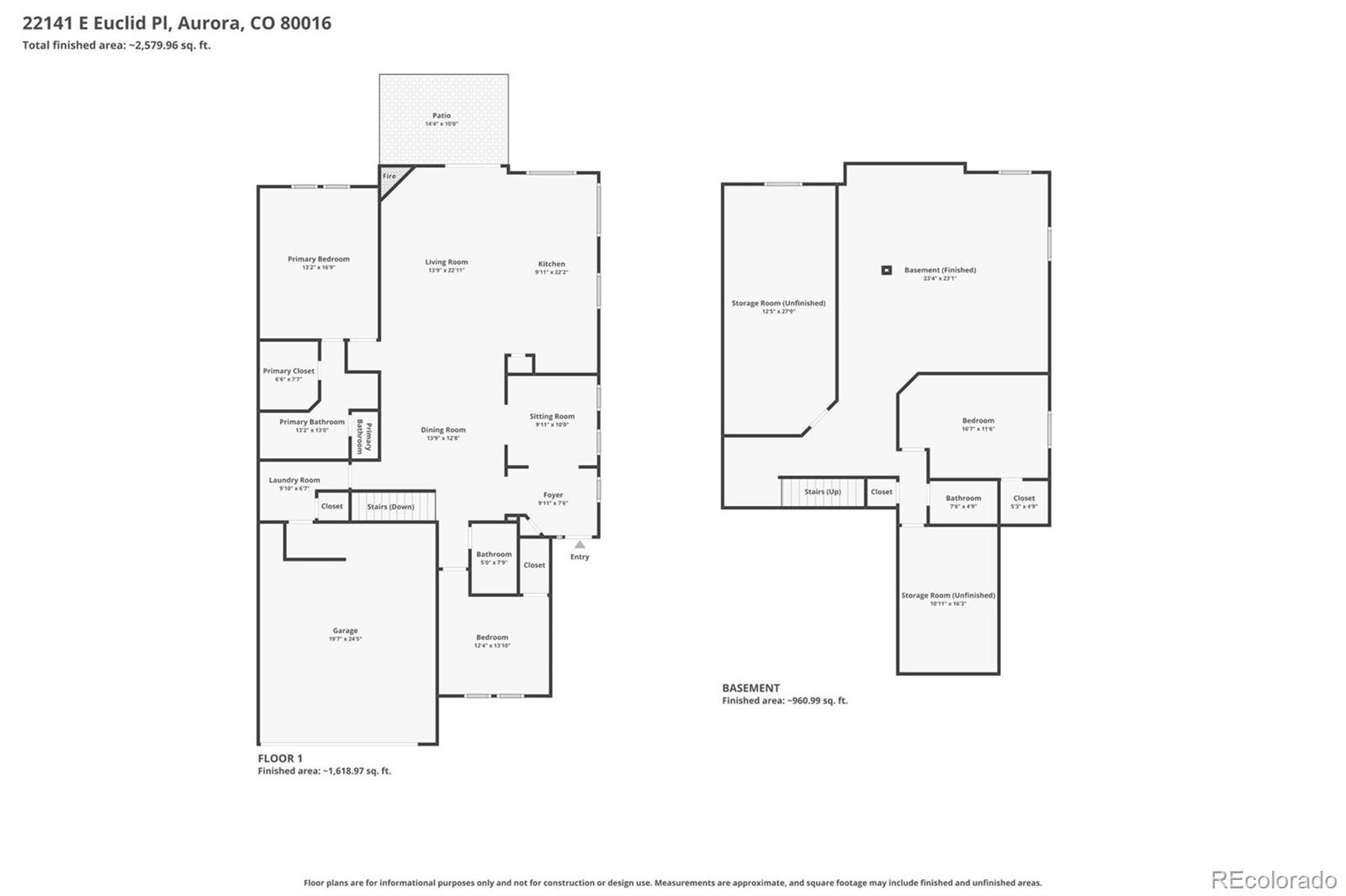 MLS Image #27 for 22141 e euclid place,aurora, Colorado