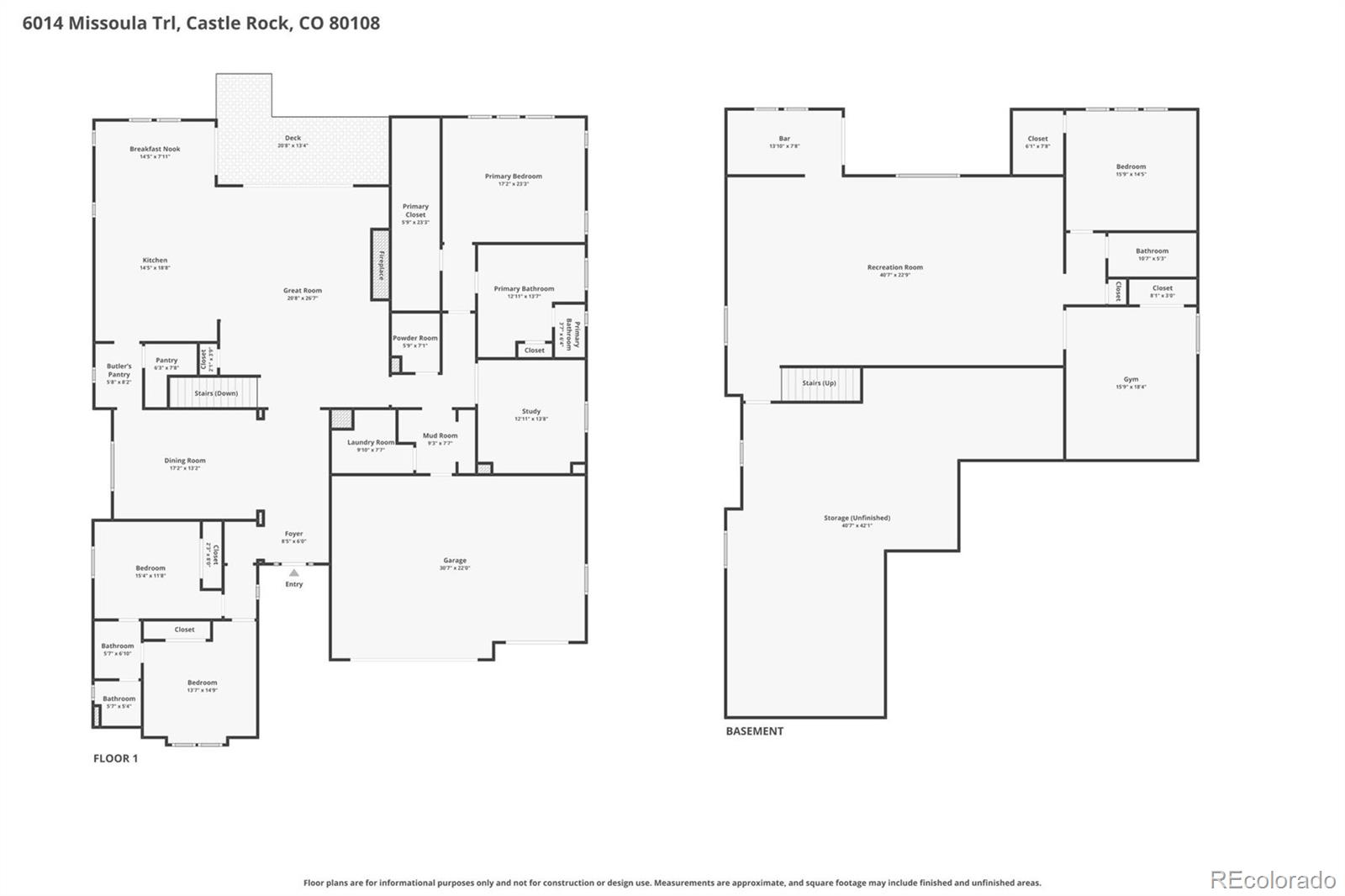 MLS Image #47 for 6014  missoula trail,castle rock, Colorado