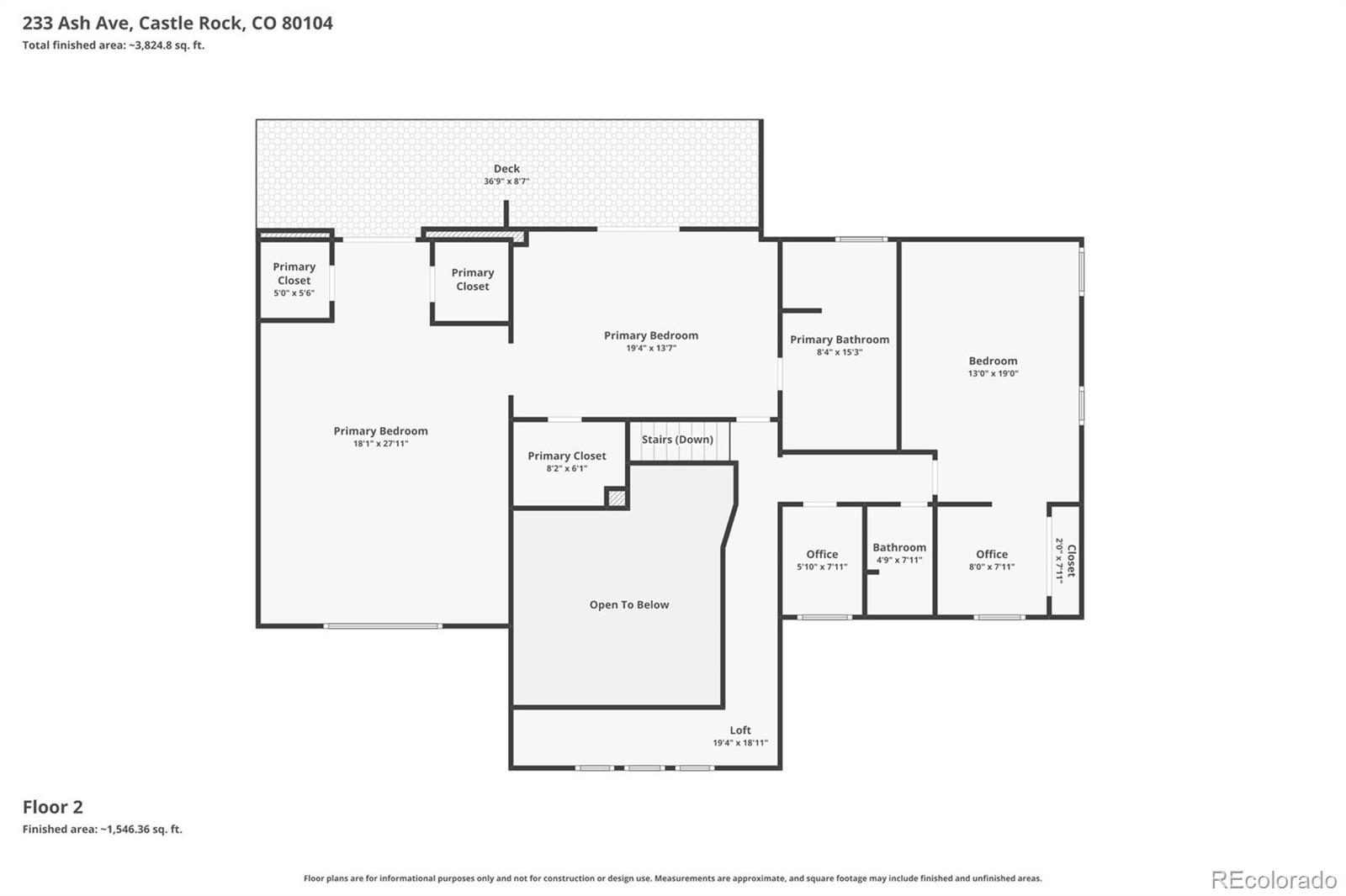 MLS Image #46 for 233  ash avenue,castle rock, Colorado