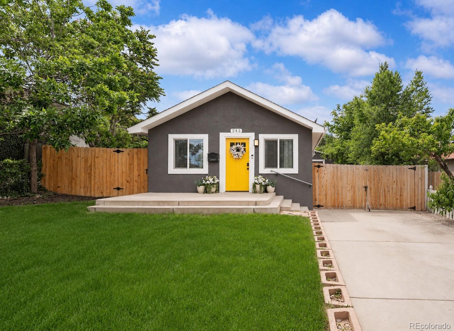 MLS Image #1 for 243 s osceola street,denver, Colorado