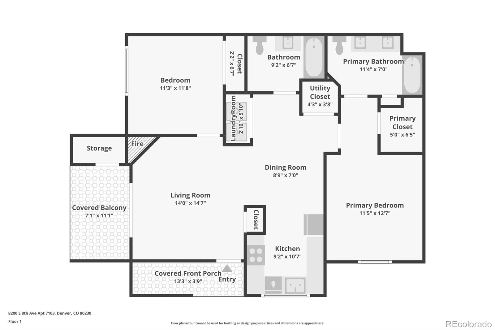 MLS Image #31 for 8200 e 8th avenue 7103,denver, Colorado