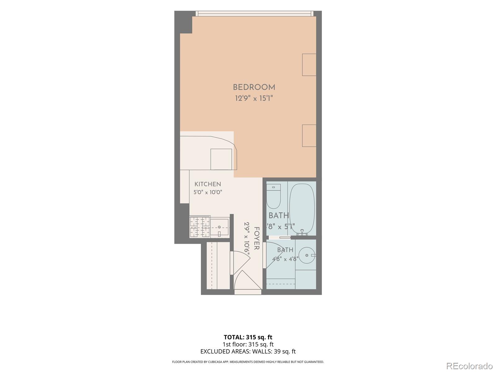 MLS Image #8 for 1196 n grant street 211,denver, Colorado