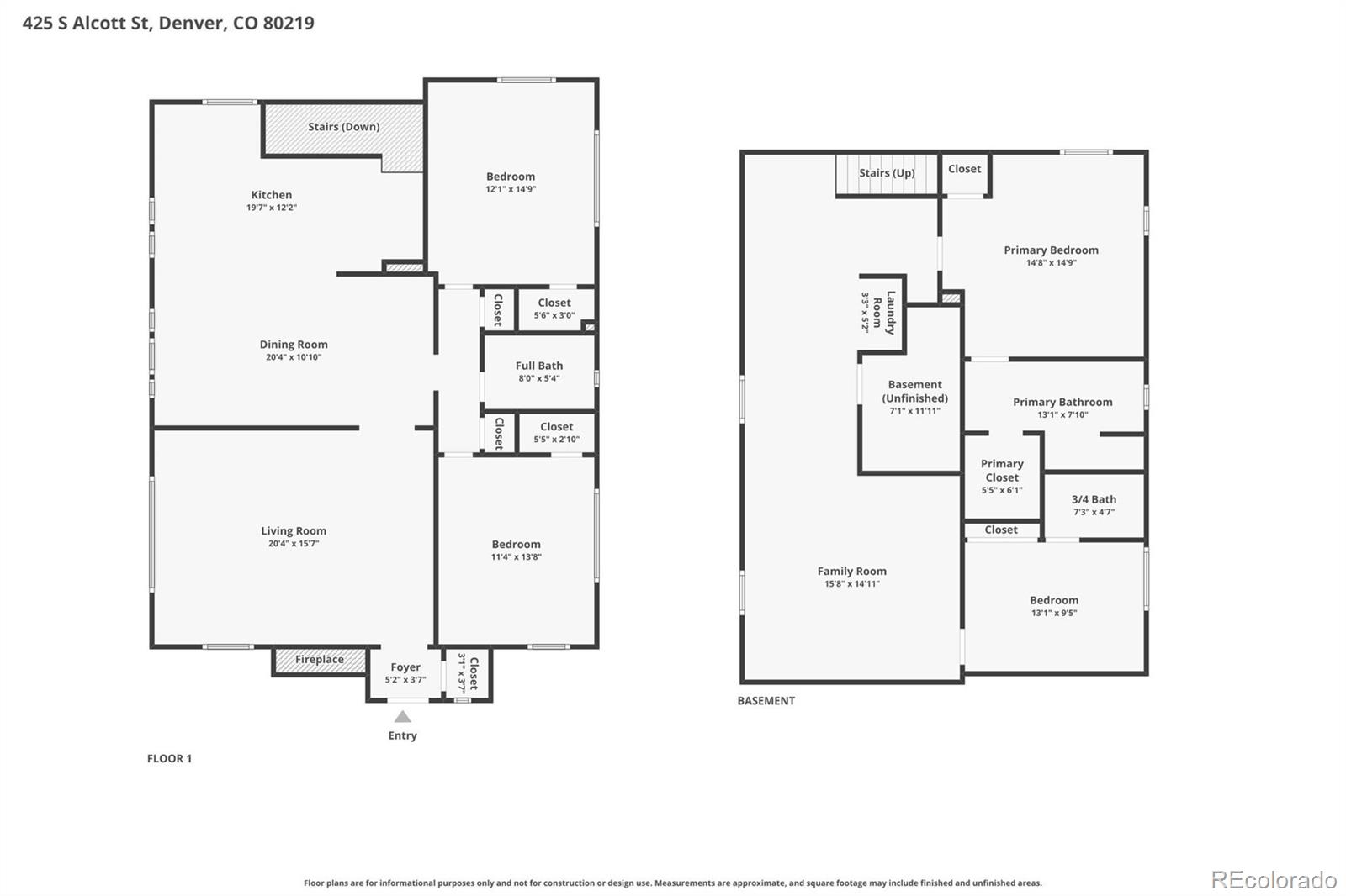 MLS Image #37 for 425 s alcott street,denver, Colorado