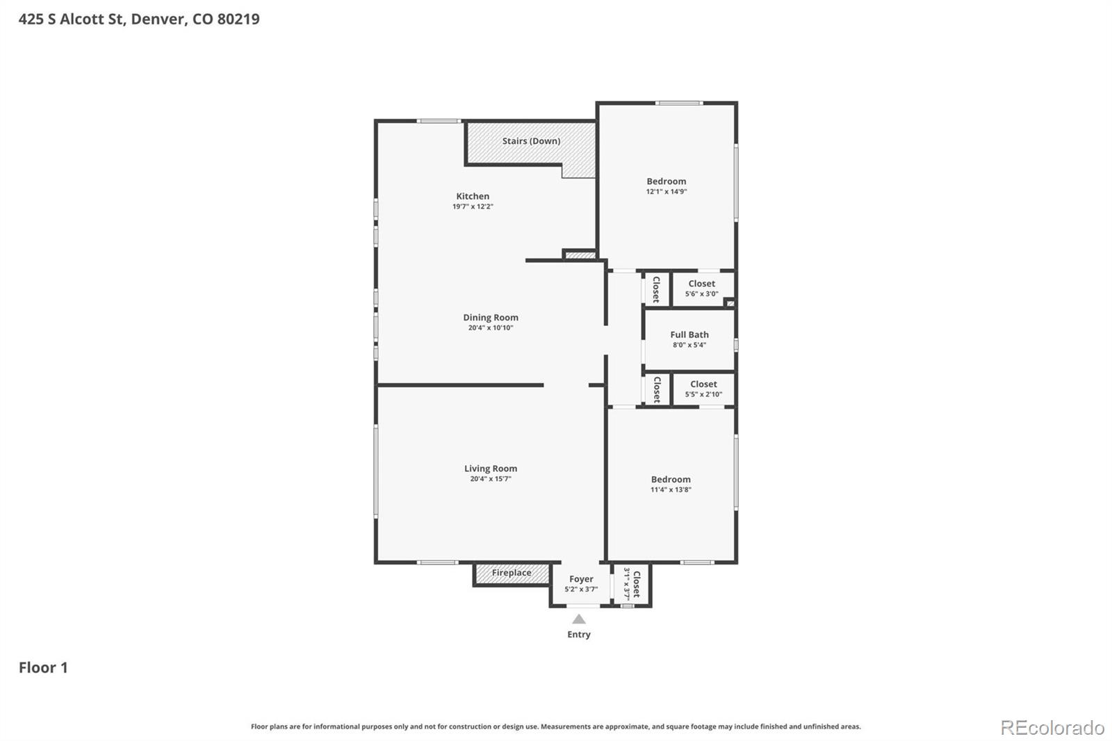 MLS Image #38 for 425 s alcott street,denver, Colorado