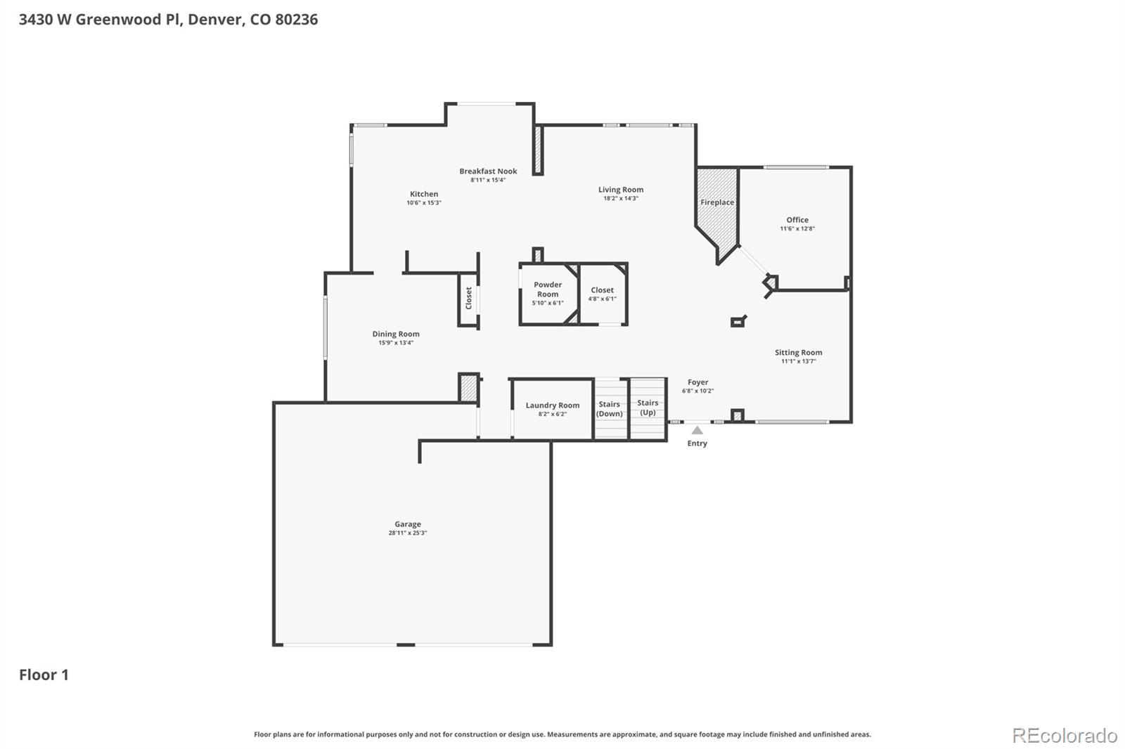 MLS Image #41 for 3430 w greenwood place,denver, Colorado