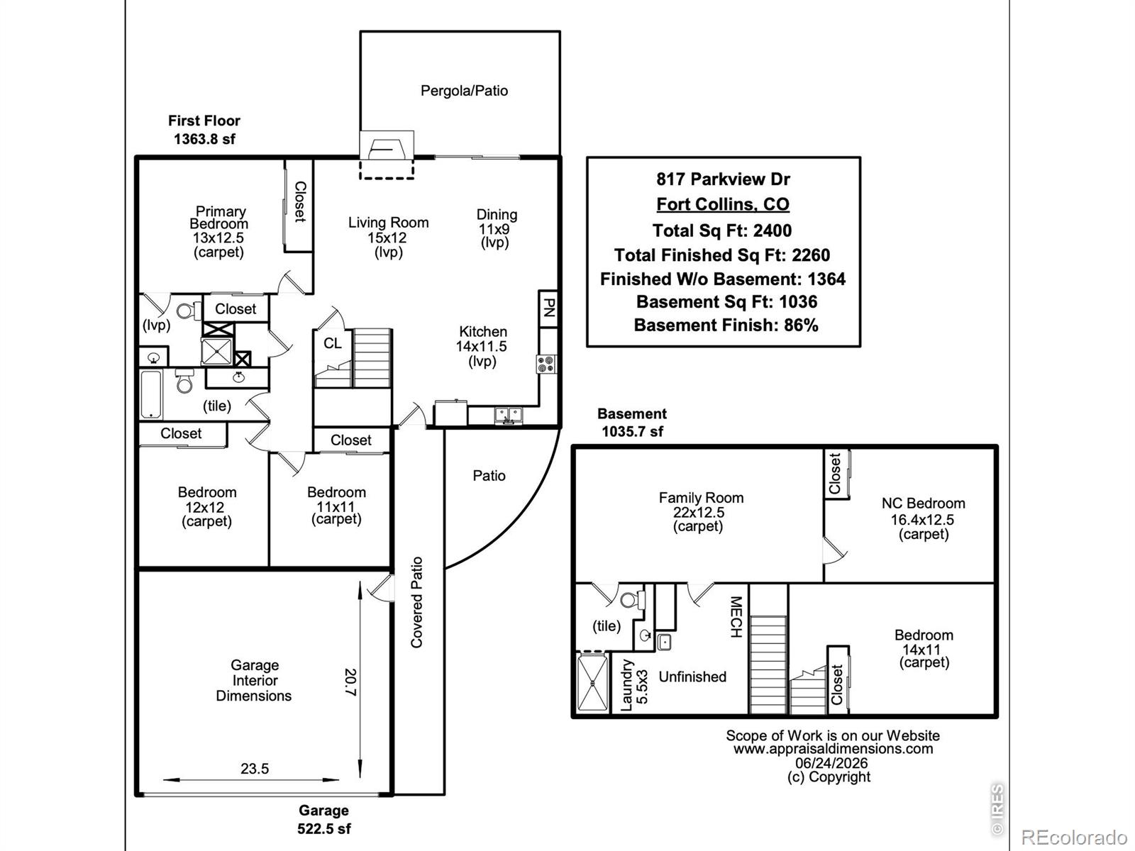 MLS Image #44 for 817  parkview drive,fort collins, Colorado