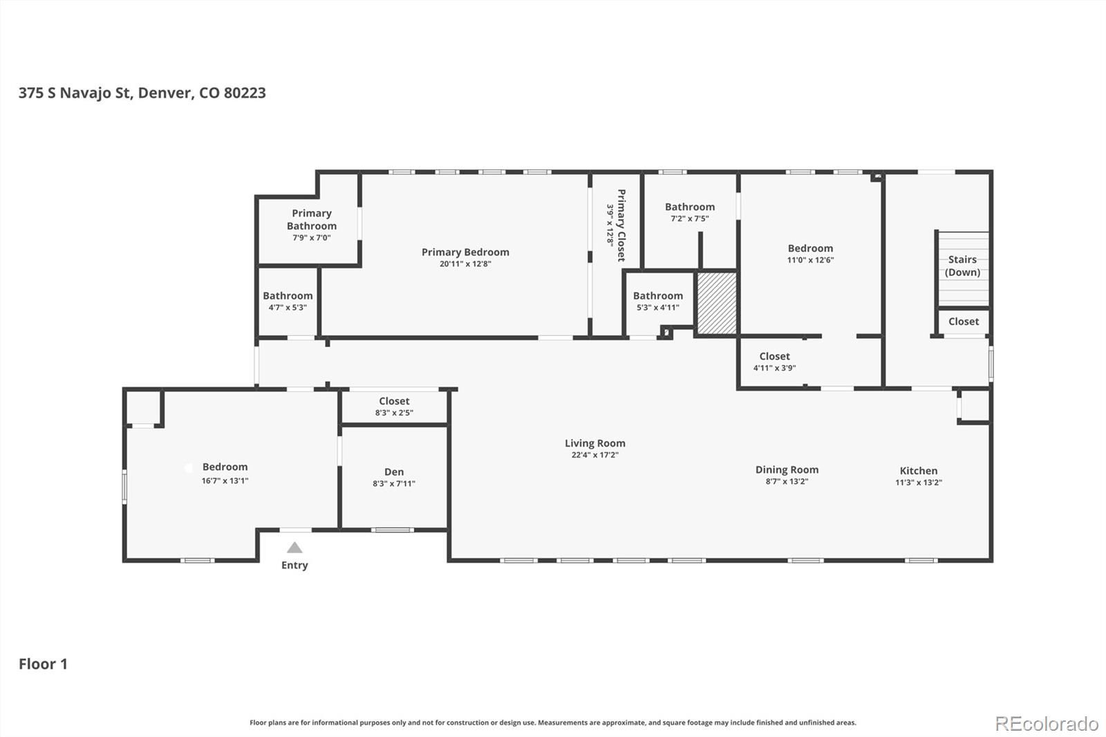 MLS Image #39 for 375 s navajo street 2a,denver, Colorado