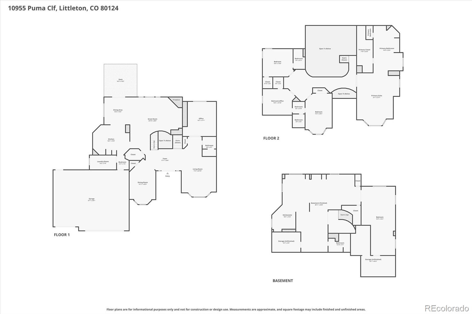 MLS Image #43 for 10955  puma cliff ,lone tree, Colorado