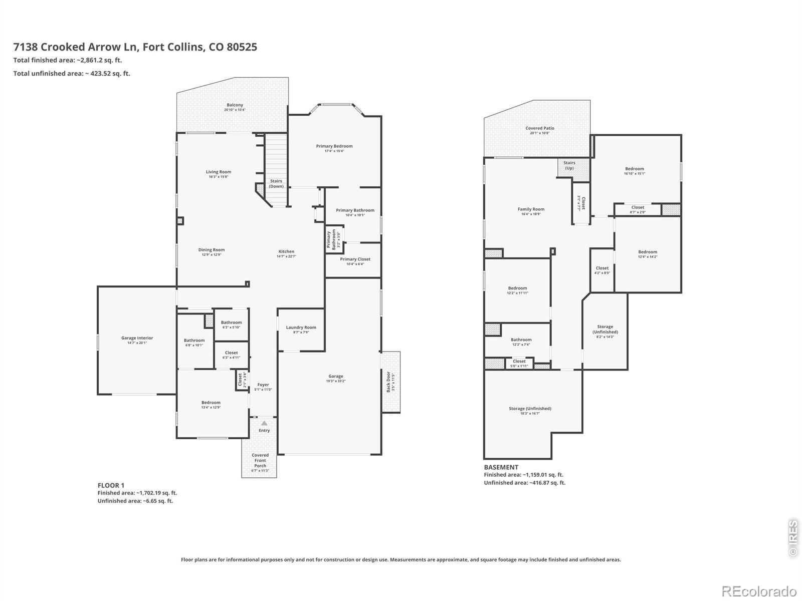 MLS Image #42 for 7138  crooked arrow lane,fort collins, Colorado