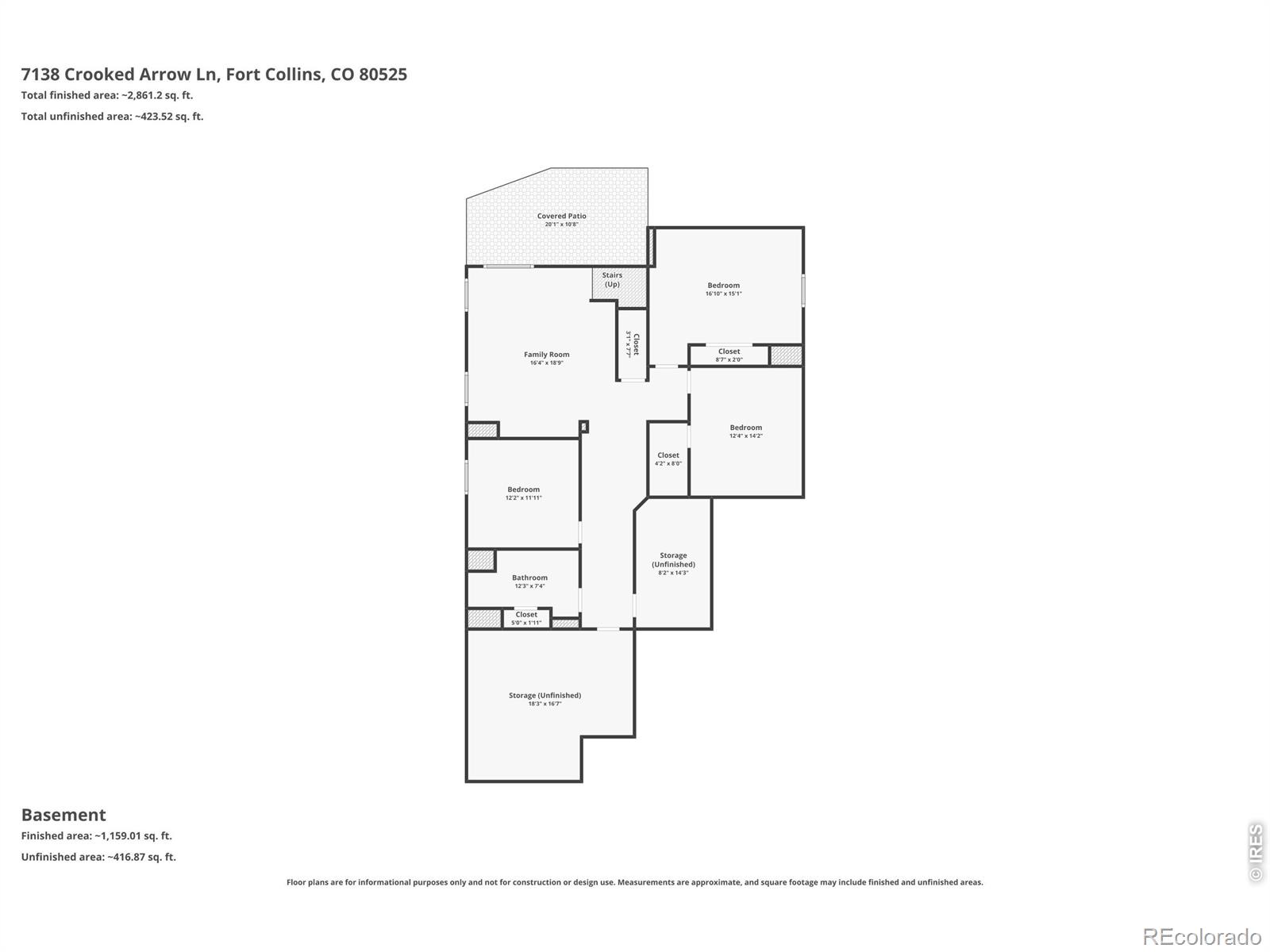 MLS Image #44 for 7138  crooked arrow lane,fort collins, Colorado