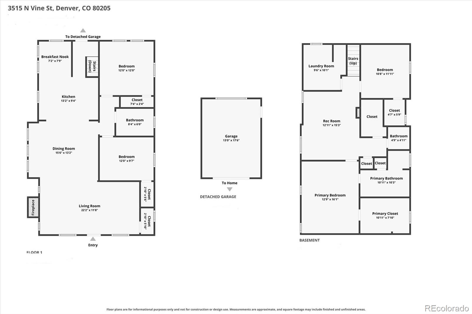 MLS Image #40 for 3515 n vine street,denver, Colorado