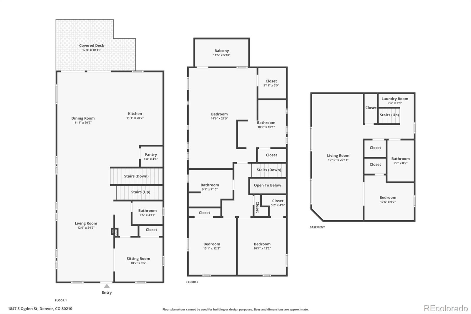 MLS Image #44 for 1847 s ogden street,denver, Colorado