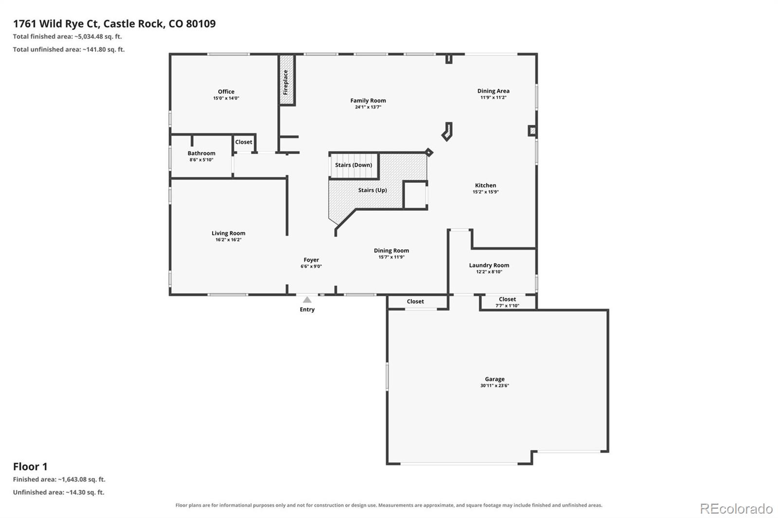 MLS Image #47 for 1761  wild rye court,castle rock, Colorado