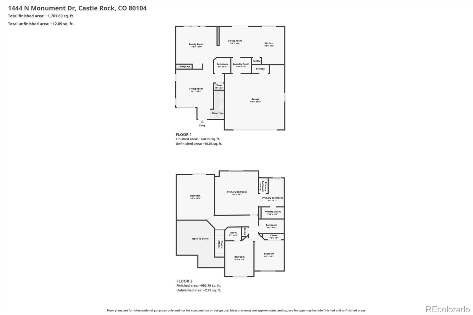 MLS Image #25 for 1444 n monument drive,castle rock, Colorado