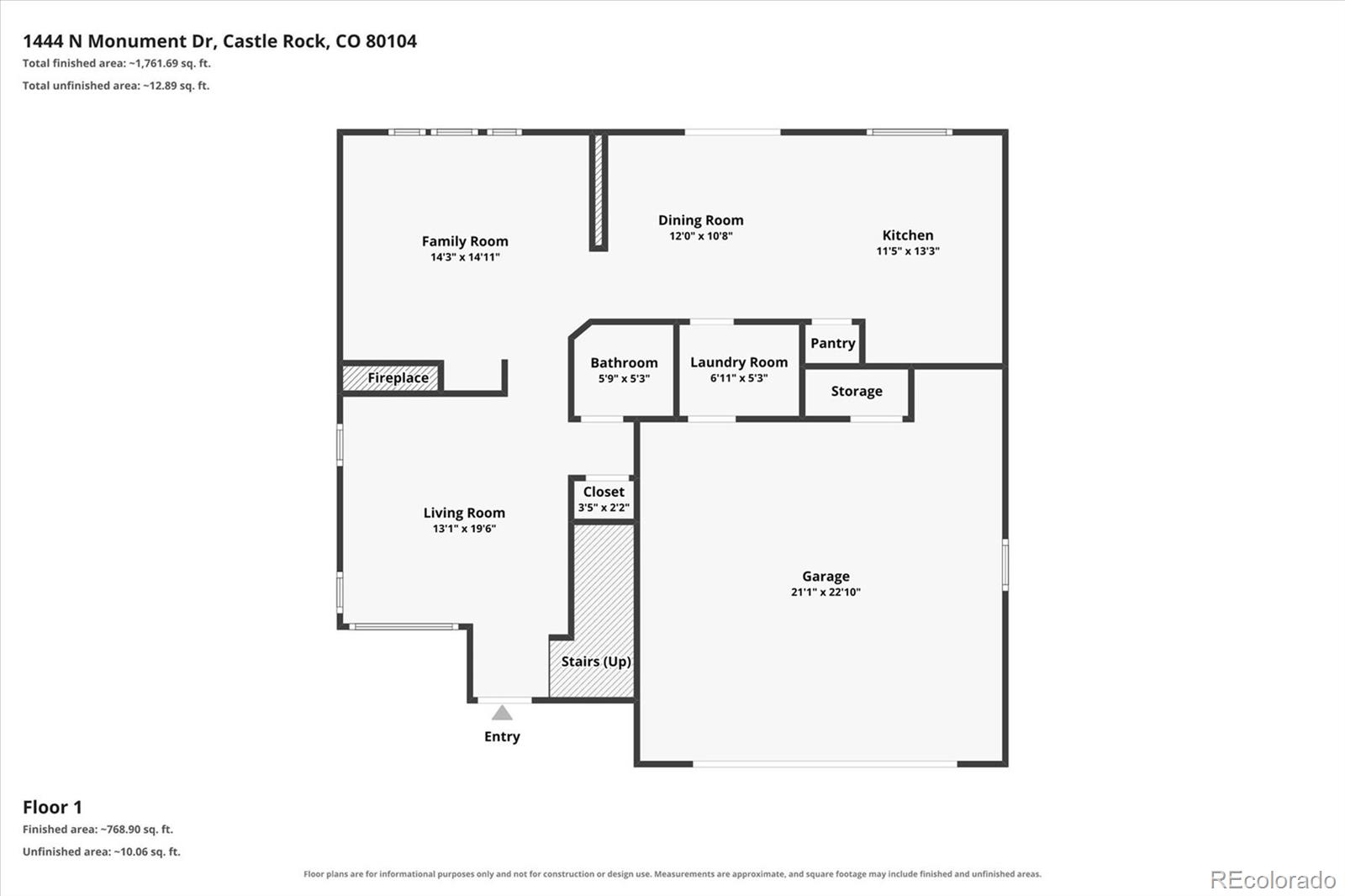 MLS Image #26 for 1444 n monument drive,castle rock, Colorado