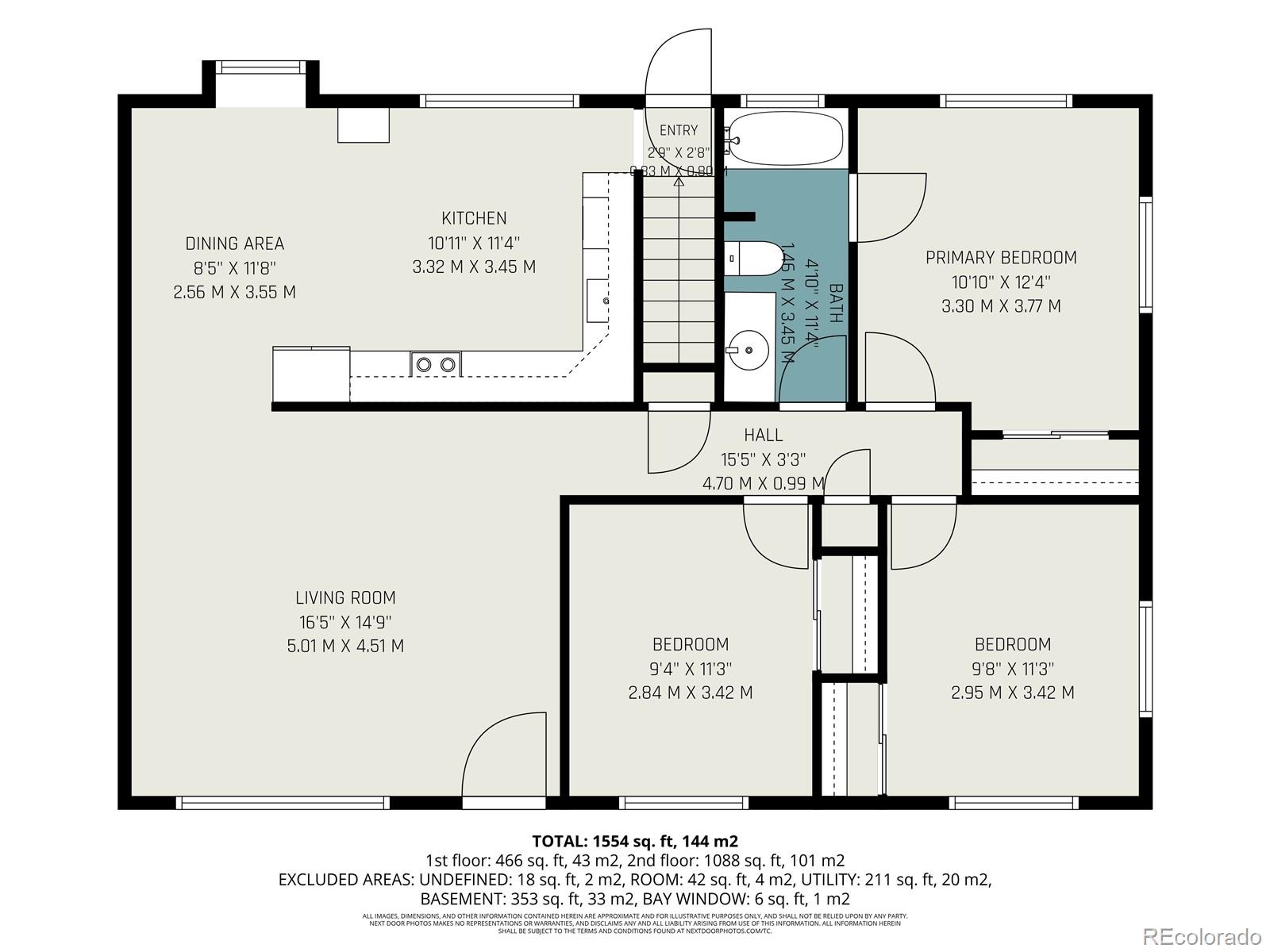 MLS Image #18 for 1635 s yukon court,denver, Colorado