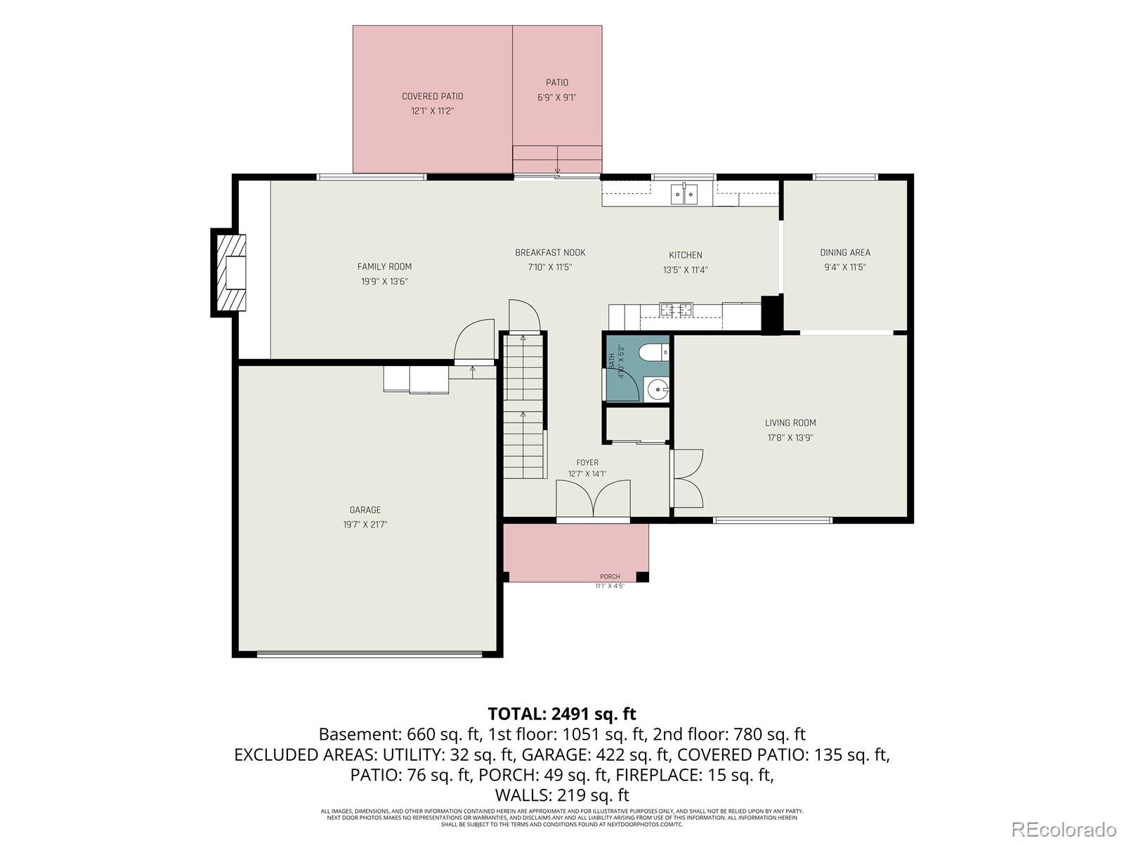 MLS Image #41 for 5406 s rifle court,centennial, Colorado