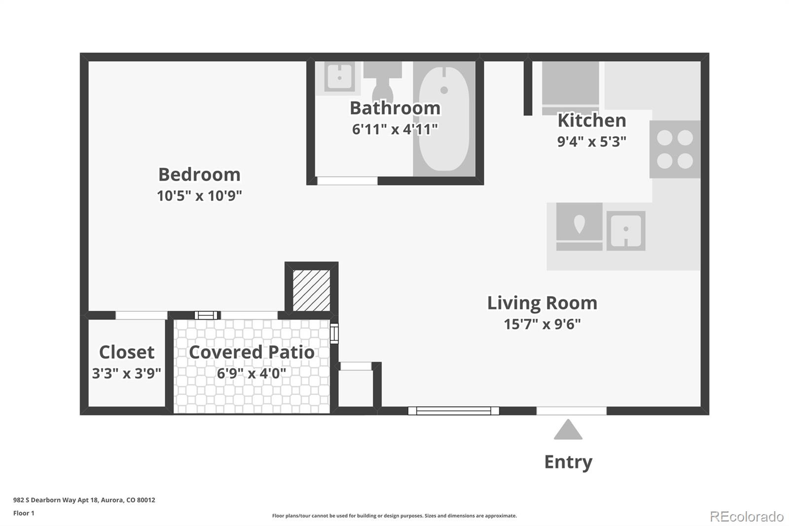 MLS Image #14 for 982 s dearborn way 18,aurora, Colorado