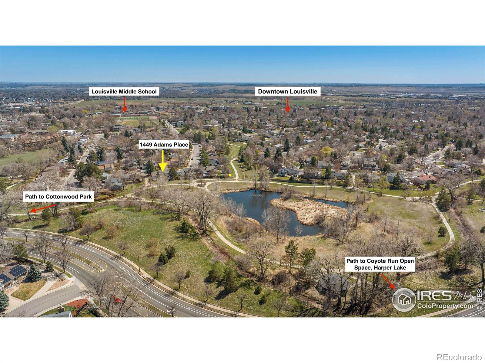 Report Image #1 for 1449  Adams Place,Louisville, Colorado