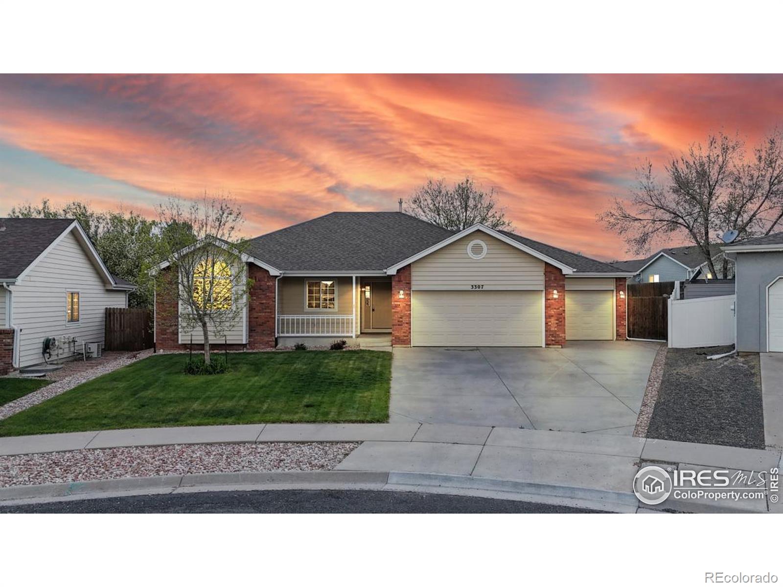 Report Image #1 for 3307  Conestoga Court,Evans, Colorado