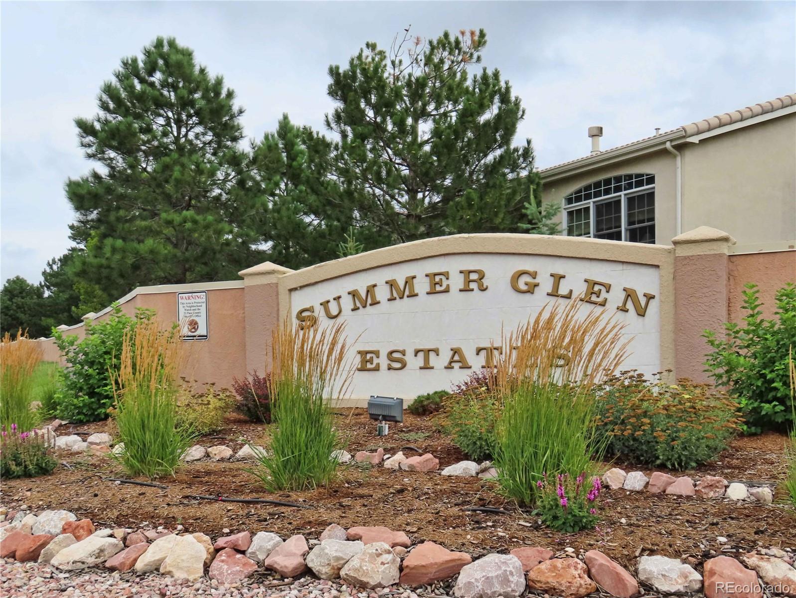 Report Image #1 for 14384  Secret Glen Grove,Colorado Springs, Colorado