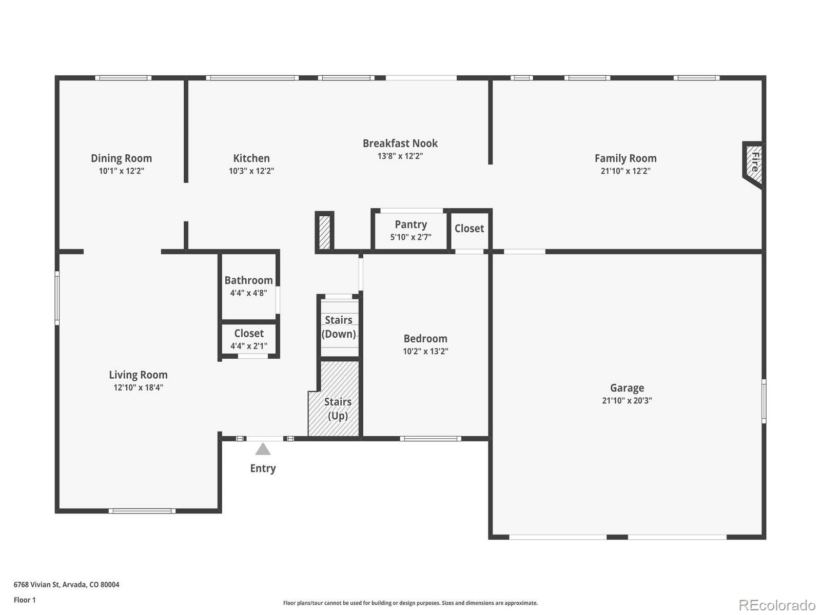 Report Image #1 for 6768  Vivian Street,Arvada, Colorado