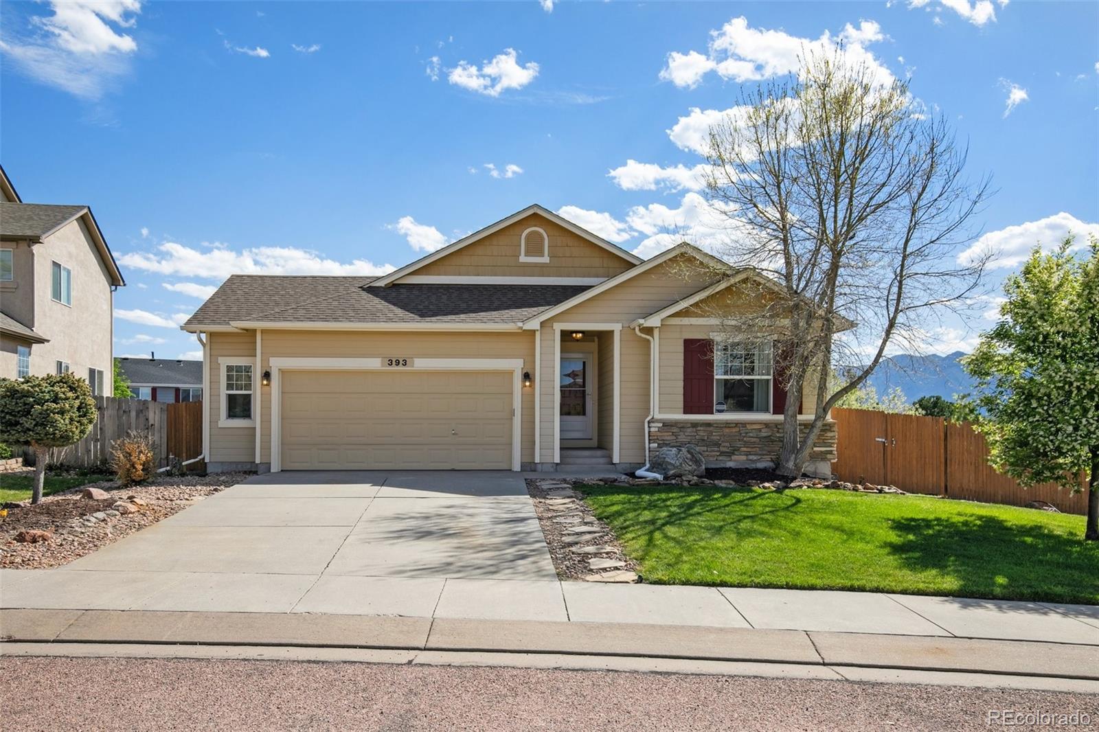 Report Image #1 for 393  Homeland Court,Colorado Springs, Colorado