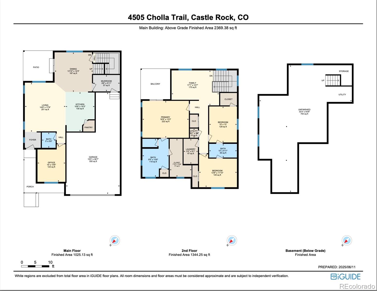 Report Image #1 for 4505  Cholla Trail,Castle Rock, Colorado