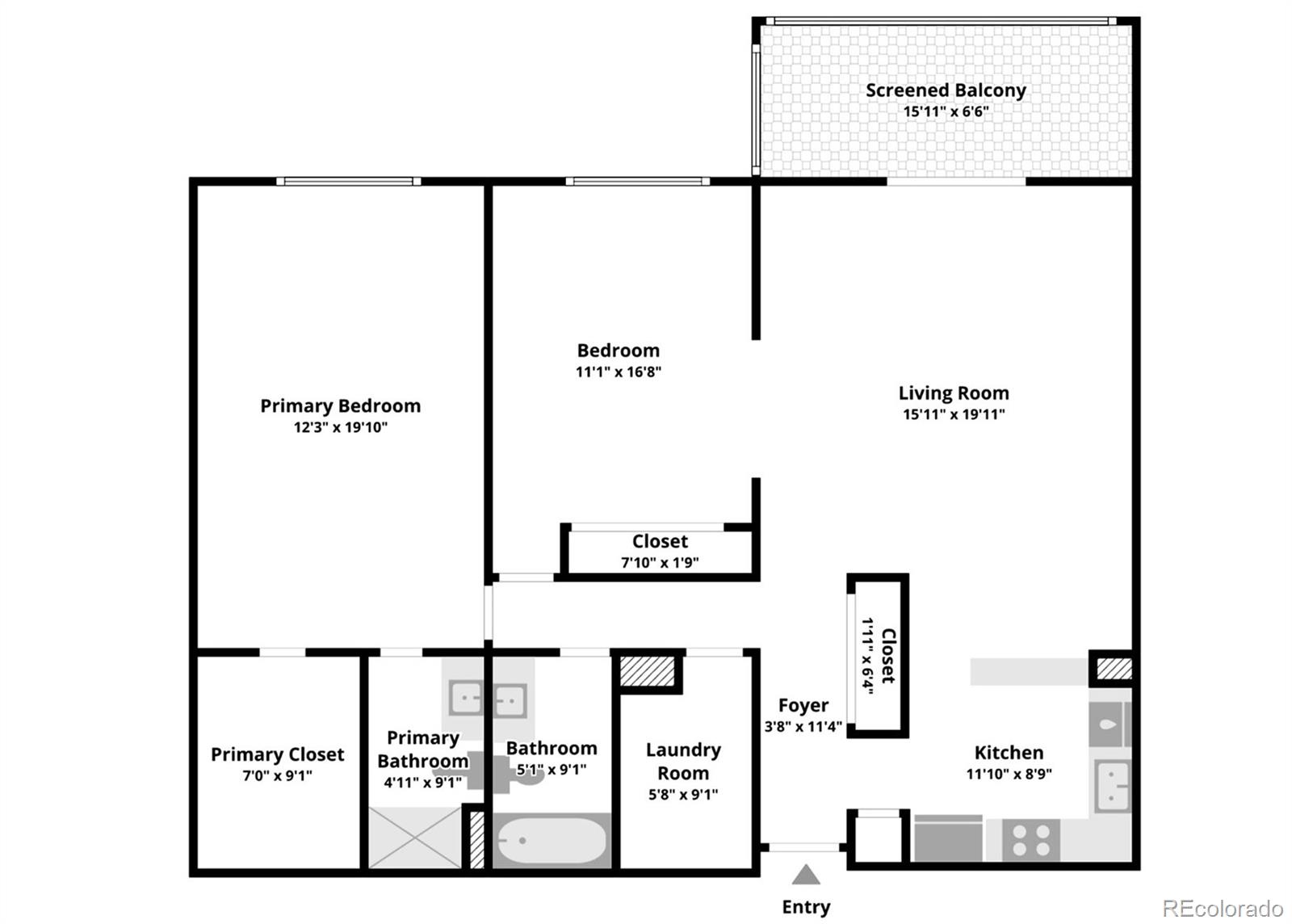 Report Image #1 for 3460 S Poplar Street,Denver, Colorado