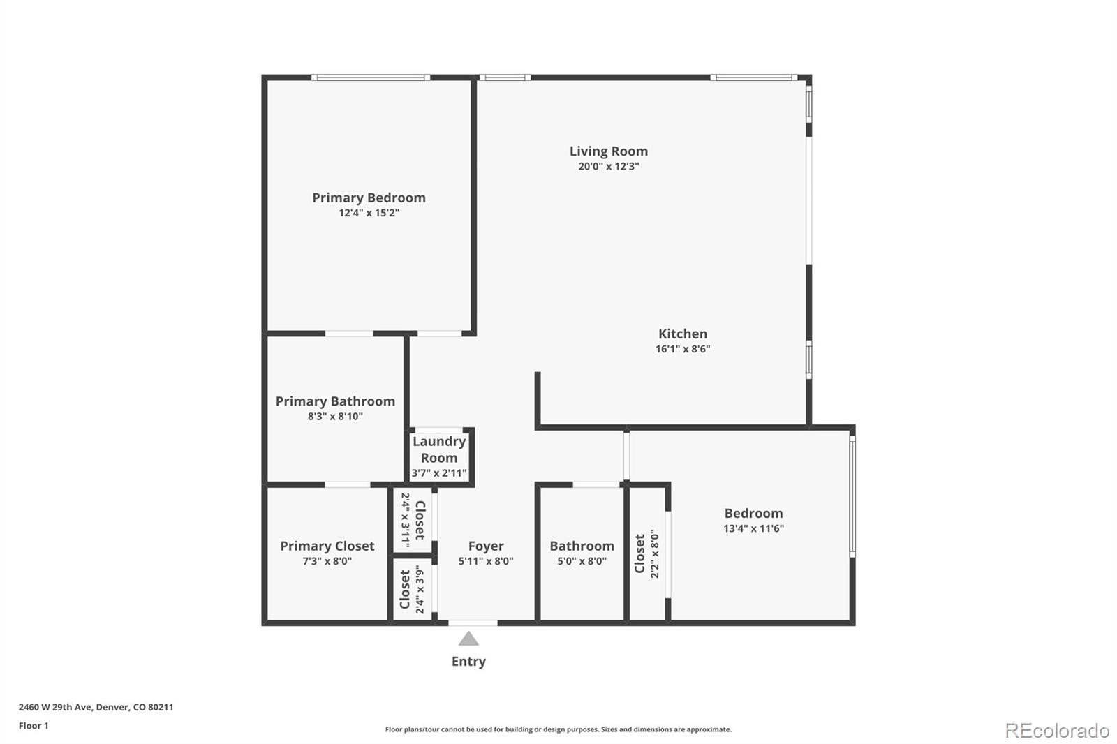 Report Image #1 for 2460 W 29th Avenue,Denver, Colorado